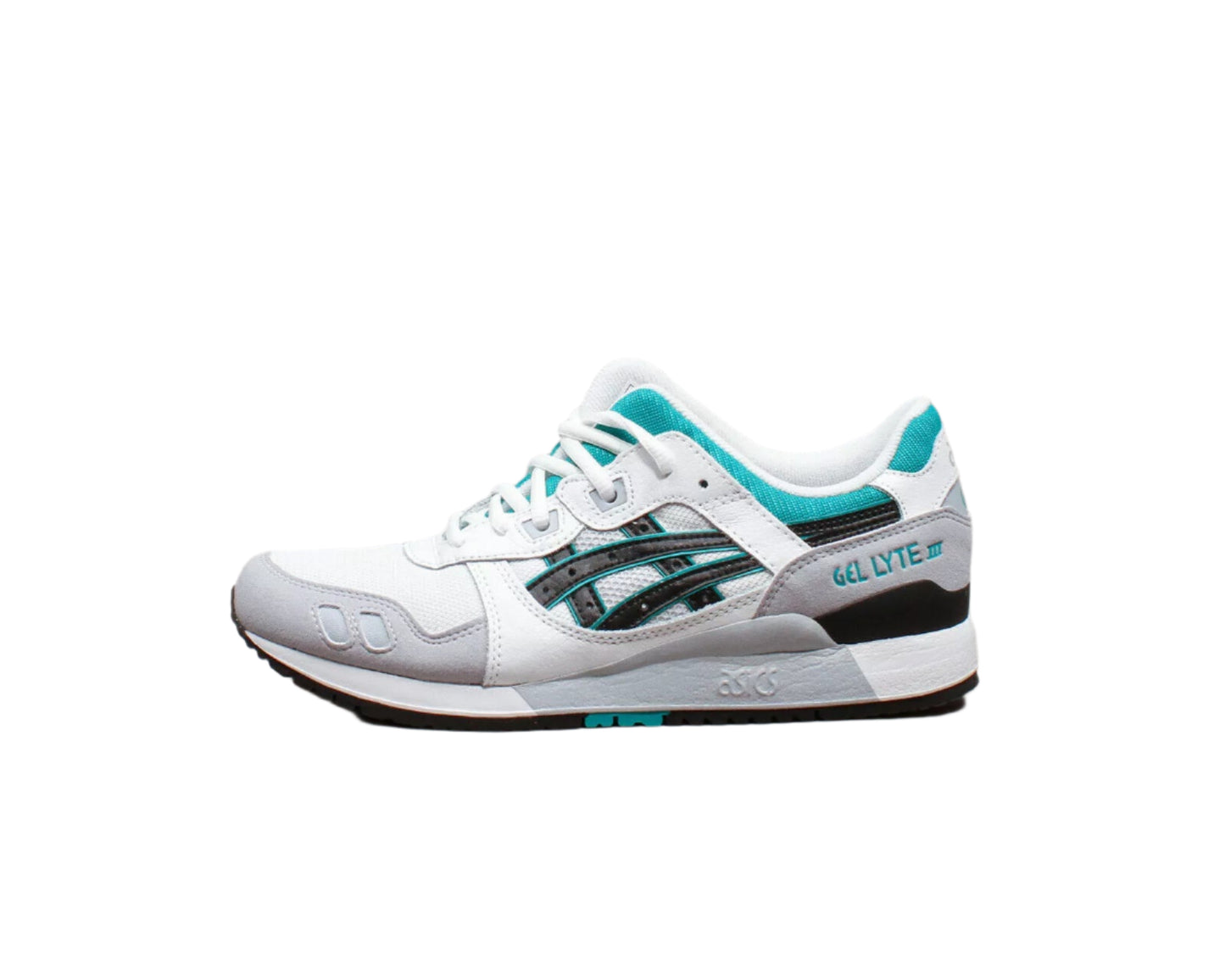 Маратонки ASICS Sportstyle Gel-Lyte III White/Black/Turquoise Classic (модел 1191A223-100)