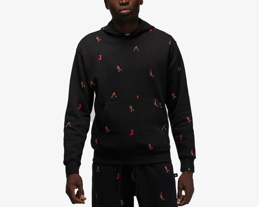 Худи Nike Jordan Holiday Jumpman Fleece Pullover Black (DV9392-010)