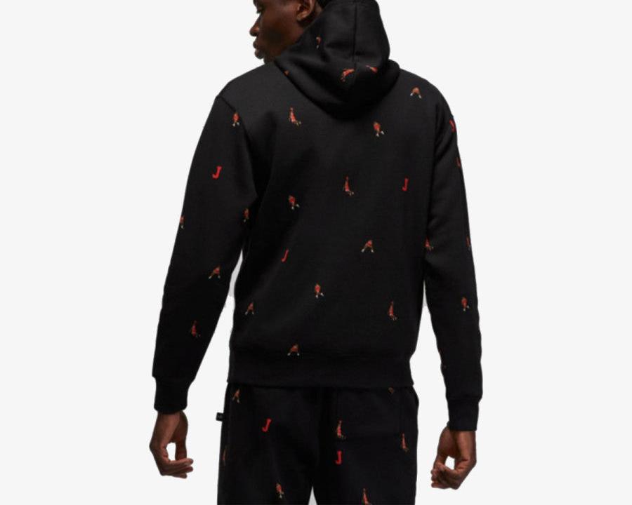 Худи Nike Jordan Holiday Jumpman Fleece Pullover Black (DV9392-010)