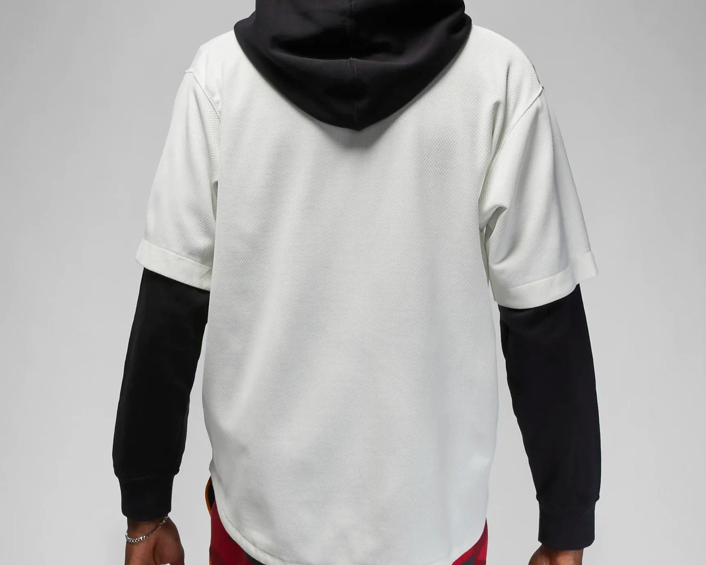 Худи Jordan Sport White Black Long Sleeve Shirt FD7004-100