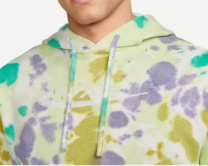 Худи Nike Sportswear Club Fleece Men's Ice-Dye Pullover Hoodie (модел FN1455-567)